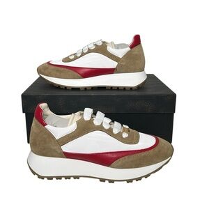 Lita By Ciara Multicolor Sport Trainer Sneaker In Red/White Size 37 EU 6.5-7 US